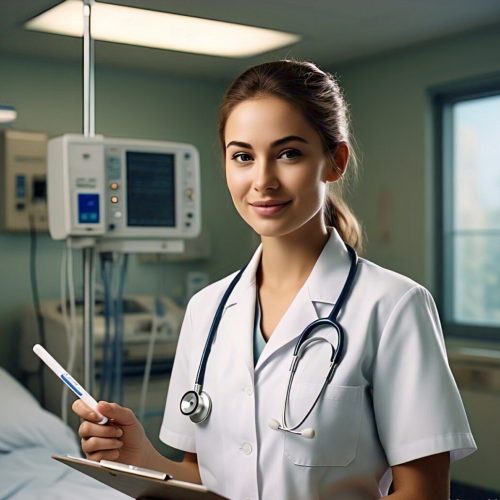 women_nurse_with_his_equipment_and_stand
